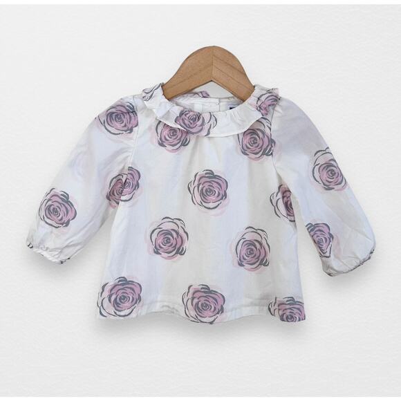 Janie and Jack Roses Tunic, 6-12 Months - Picture 8 of 8